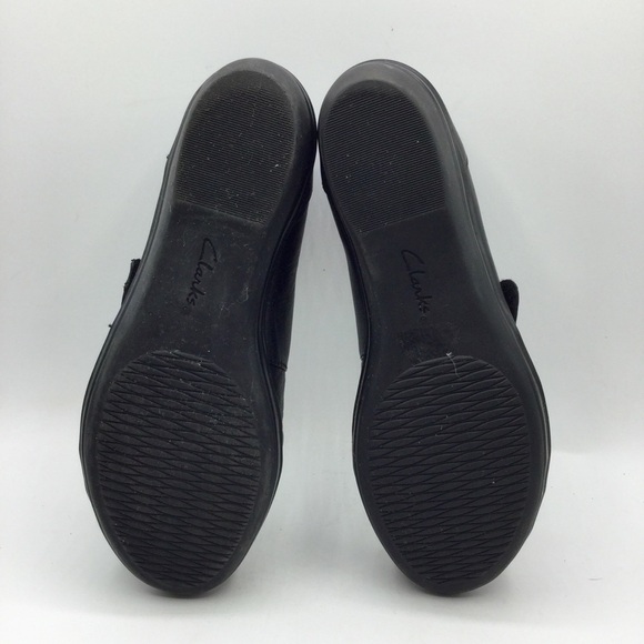 Clarks Cushion Soft Smart Shoes Everlay Kennon  Mary Jane Black Size 7 - Picture 10 of 14